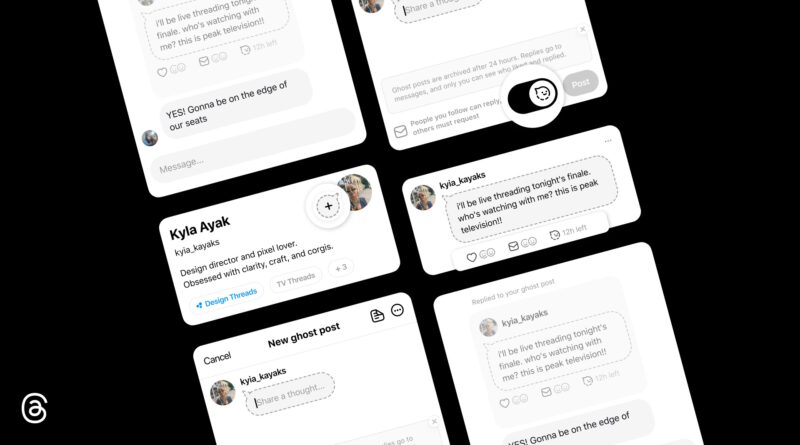 Threads Launches 24-Hour “Ghost Posts” Feature